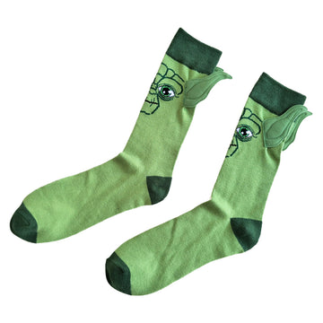 Calcetines Comics La Guerra de Las Galaxias Star Wars Yoda Calcetines con Orejas Pequeñas Accesorios